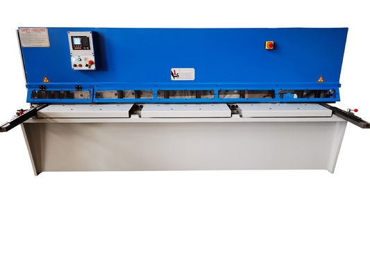 QC12K-8x3200 Logam Hidrolik Cnc Guillotine Mesin Geser 3200mm Mekanik