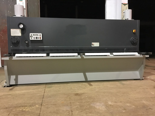 Steel Bar Cnc Nc Mesin Geser Hidrolik Lembaran Logam Kecil QC12Y-20X4000