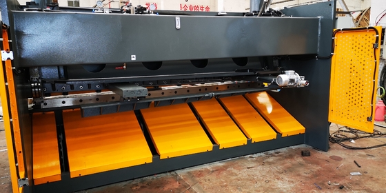 Slitting Cnc Sheet Metal Shear Machine Sheet Cutting Tekan Qc12k-4x3200