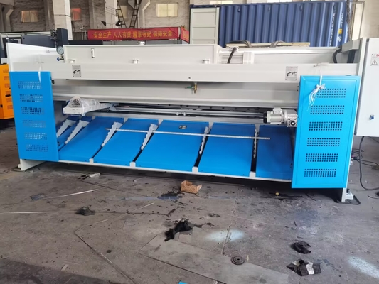 Manual Mesin Geser Plat Baja Lembaran Baja Datar CNC