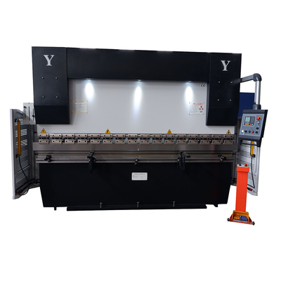 Wc67y-100t/3200 Cnc Electric Hydraulic Press Brake 100 Ton Mesin Bending Baja Logam