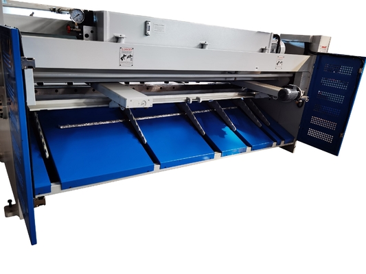 QC12K-8x3200 Logam Hidrolik Cnc Guillotine Mesin Geser 3200mm Mekanik