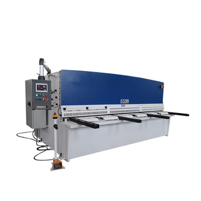 CNC Guillotine Metal Shear Mesin Geser Hidrolik Lembaran Aluminium Stainless Steel