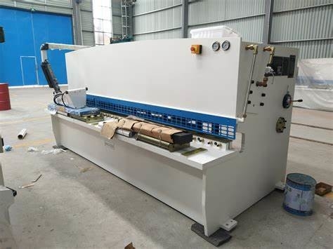 Mesin Geser Hidrolik NC Lembaran Logam Qc12y-12x3200 Manual