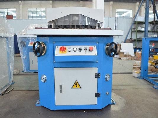 CE Hydraulic Corner Notching Machine Mesin Pemotong Takik Pipa Hidrolik Untuk Pekerja Besi