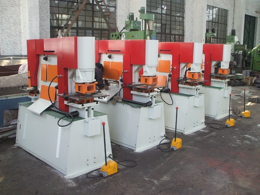 Pekerja Besi Hidrolik Q35y-20 Angle Steel Round Square Oval Hole Punching